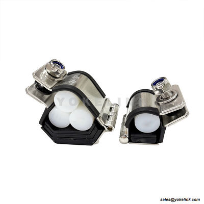 IEC61914 Stainless Steel Trefoil Type Cable Cleats FF-T For 11kv 33kv