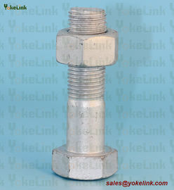 1-1/8" ASTM F3125 TYPE A449 Hex Heavy Bolt with A563 DH Nut & F436 Washer