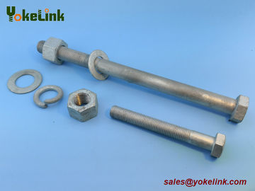Hot Forged 1-1/4" ASTM F3125 TYPE A449 Heavy Hex Bolt Hot Dip Galvanized for building