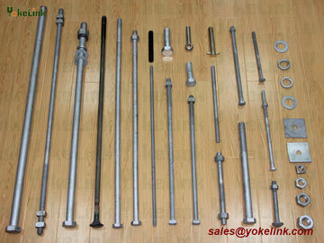 Hot Forged 1-1/4" ASTM F3125 TYPE A449 Heavy Hex Bolt Hot Dip Galvanized for building
