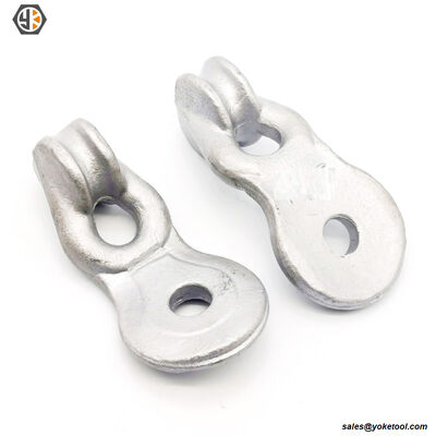 Drop Forged Angle Thimble Eyelet | 45° Down-Guy Attachment