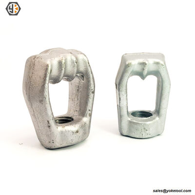 Heavy Duty Triple Eye Guying Nut | PISA Nut | IEEE C135.80 Hardware