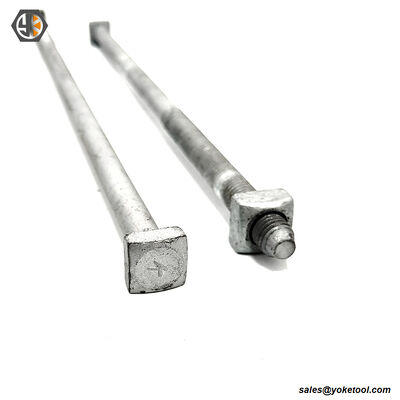 7/8'' Square Head Machine Bolt | 25,400 lbs Tensile | IEEE C135.1 & CSA C83 | Poleline Hardware