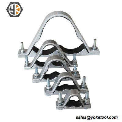 Trefoil Double Bolt PVC Aluminium Cable Cleats 15mm to 155mm