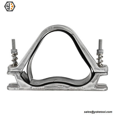 Trefoil Double Bolt PVC Aluminium Cable Cleats 15mm to 155mm