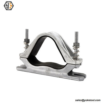 Trefoil Double Bolt PVC Aluminium Cable Cleats 15mm to 155mm