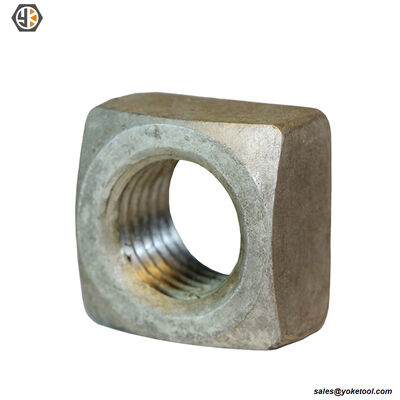 HDG Square Nut | Oversized Tapped Utility Nuts | IEEE C135.80 & CSA C83