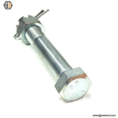 3/4" Hex Head Bolt | Hot Dip Galvanized | 18,300 lbs Tensile | Utility Fasteners