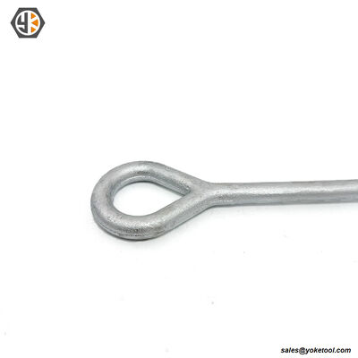 3/4" Oval Eye Bolt HDG IEEE C135.1 & CSA C83 SEC Compliant Poleline Fastener