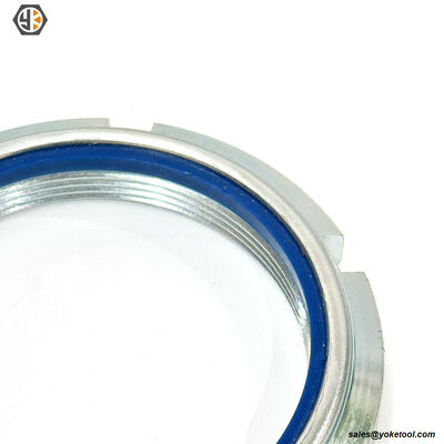 DIN981 Stainless Steel Round Slotted Shaft Nut Rolling Bearing Lock Nuts for Mechanical Parts