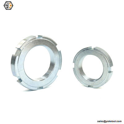 M20X1.0 Guk Nylon Self-Locking Round Nut for Machining Shaft Grooves