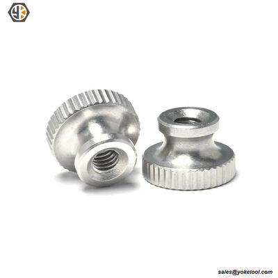 M3 M4 M5 M6 M8 M10 GB835 DIN653 Black Steel Knurl Flat Head Hand Tighten Thumb Screw