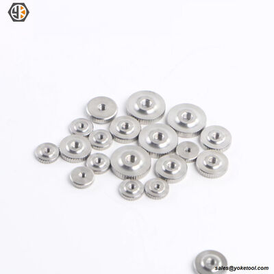 DIN466 Stainless Steel Knurled Thumb Nuts With Collar M3 M4 M5 M6 M8 M10