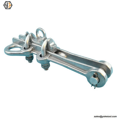 Straight Line Strain Clamp | A356-T6 Aluminum LPDC Casting | Overhead Line Strain Clamp