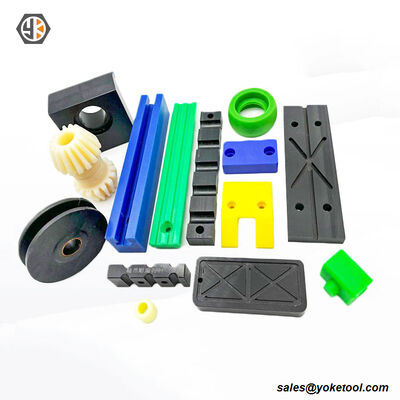 UHMW PE Irregular Shape Machined Parts Wear Plates Cutting Drilling Service