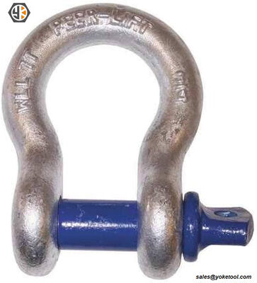 D-type American Shackle Zinc Plated Galvanized Anchor Shackle Bolts