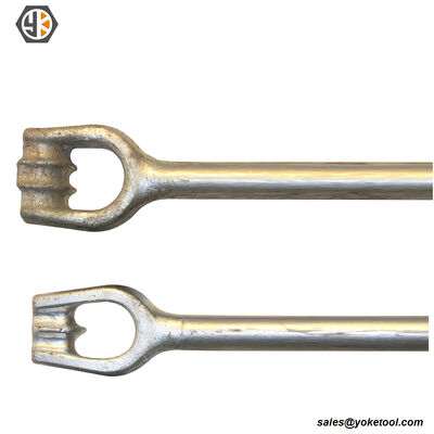 ASTM F1554 Grade105 Anchor Rod Galvanized With DH Nut Washer