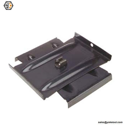 Anclaje de placa transversal negro o galvanizado