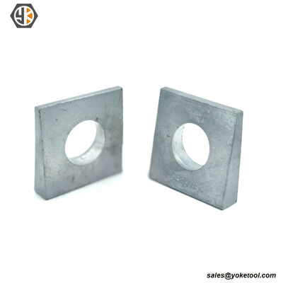 ASTM F436 hardened Square Beveled Washers