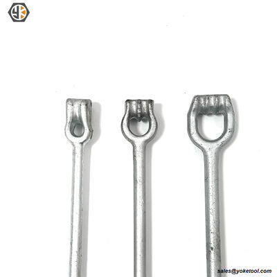 Galvanized Single Strand Thimble Eye Anchor Rods