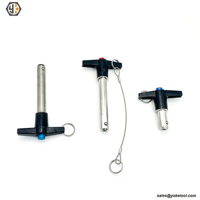 10mm Ball Lock Quick Release Pin with lanyard