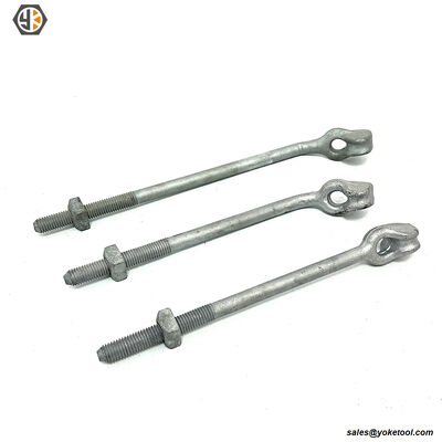 Pole Line Hardware Thimbleye Tripleye Expanding Anchors Cross-plate Anchor Rods