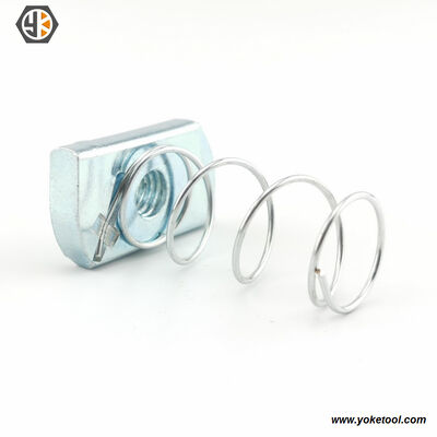 Carbon Steel Or Stainless Steel Zinc Plating Hdg Strut Channel nuts without Spring