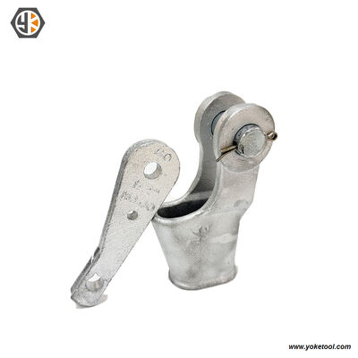 Cast Steel 1/2'' 3/8'' Wire Rope Open Wedge Socket Galvanized