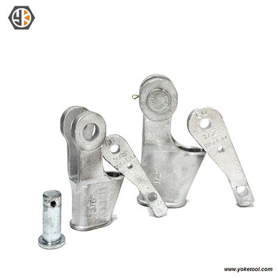 Cast Steel 1/2'' 3/8'' Wire Rope Open Wedge Socket Galvanized