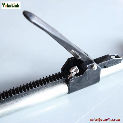 Heavy Duty Ratcheting Aluminum Adjustable Cargo Bar 93"-107" for trailer