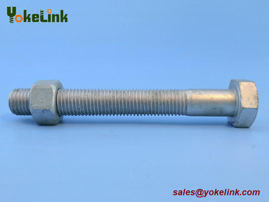 M27 ASTM F3125M Grade A325M Hot Dipped Galvanized Steel Structural Bolt w/A563 DH Nut & F436 Washer