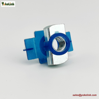 Stainess Steel 1/2" Strut Channel Spring Nut with plastic cover