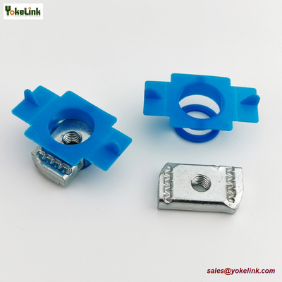 Stainess Steel 1/2" Strut Channel Spring Nut with plastic cover