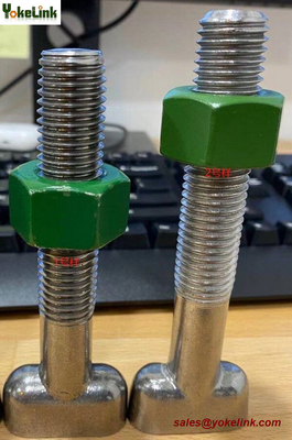 3/4"X3.5 Mechanical Joint Stainless Steel T-head bolt with Nut for Waterwork