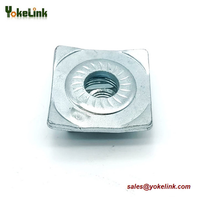 3/8" Combo Nut Washer Zinc Combo Channel Nut with Square Washer