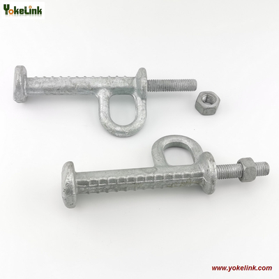 Tower Pole Step bolt with Nut Galvanized for Transmission Tower