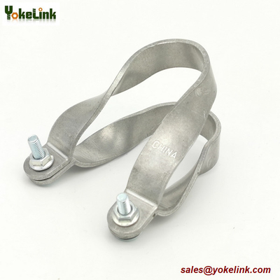 Galvanized Steel Greenhouse Cross Connectors 2"X1 3/8" Purlin Bracket