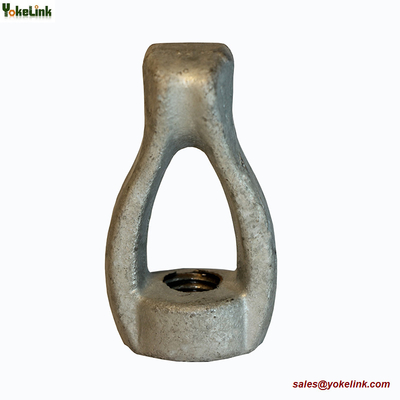 Hot Dip Galvanized Thimble Eye Nut 5/8"-11 thimbleye nut for Power line Hardware