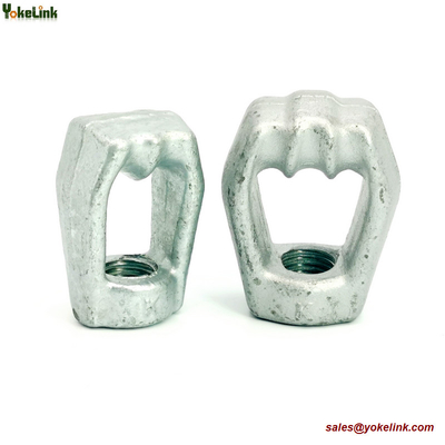 Forged Triple Eye Nut 1" Three Strand Thimble Nut for Poleline Hardware