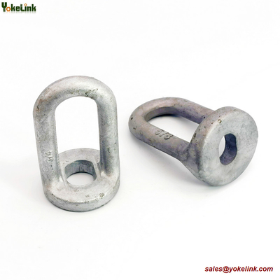 Forged Thimbleye Eyelet 5/8" Ovaleye Bolt Eyelet for Poleline Hardware