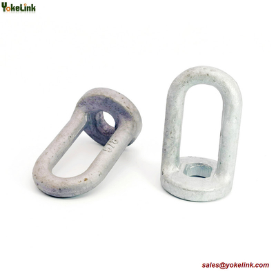 Forged Thimbleye Eyelet 3/4" Ovaleye Bolt Eyelet for Poleline Hardware