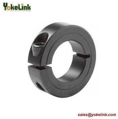 Single split shaft collar 3/4 inch one piece Clamp Shaft Collars with Black Oxide finish