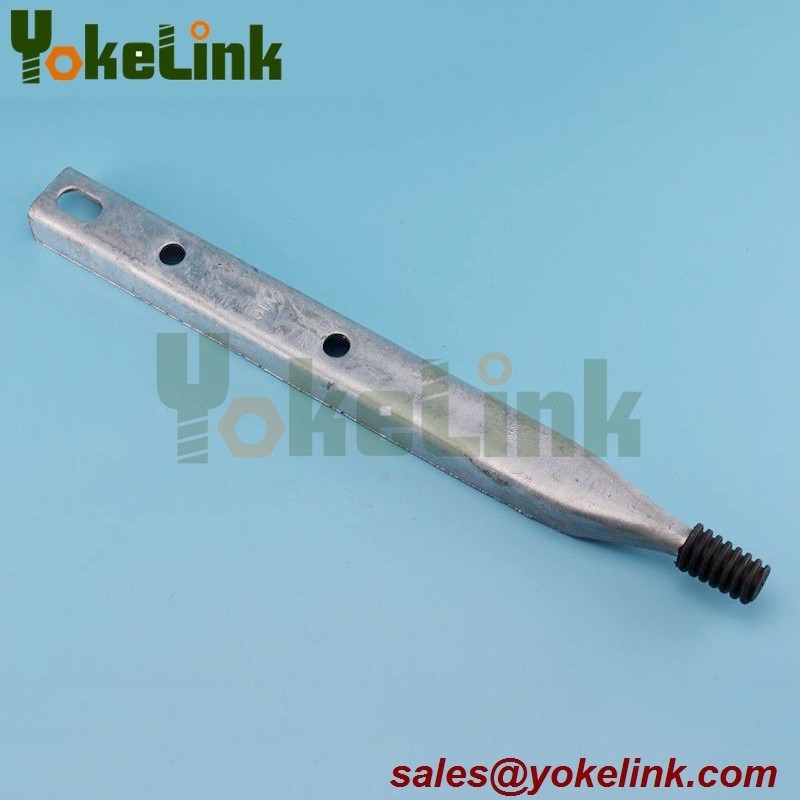 24" Length Pole Top Insulator Pin with 1" Nylon Head for Line hardware