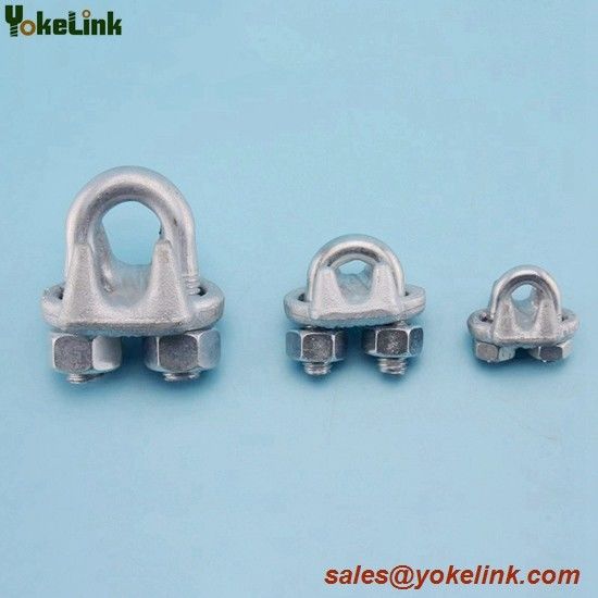 OEM High quality drop forged US type 5/8" metal Wire Rope Clip