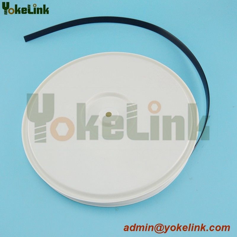 1/2" X 50 feet Black Acetal Strap On Reel with Double Locking Heads
