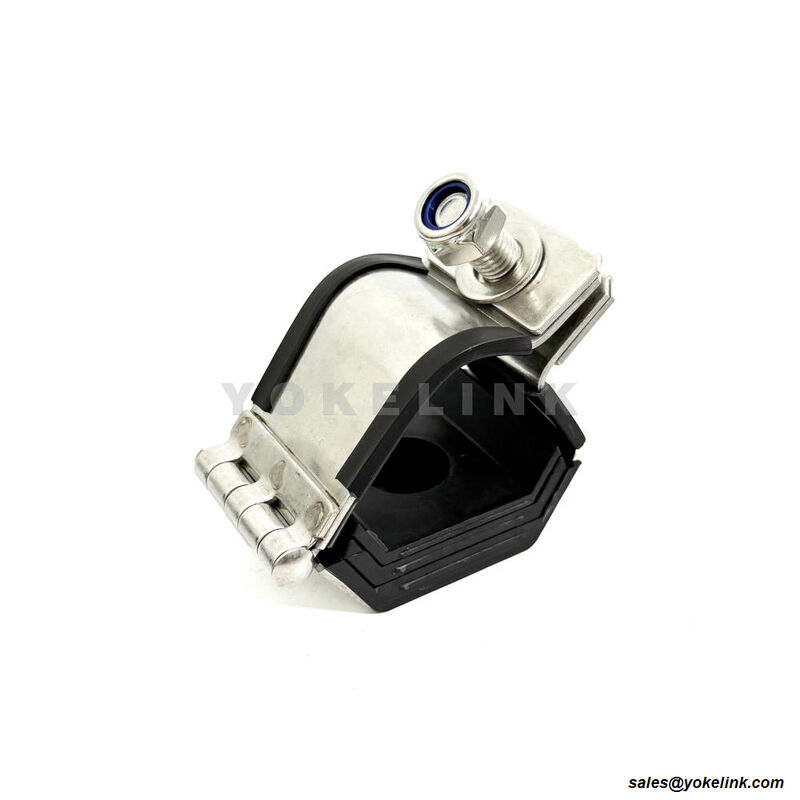 IEC61914 Stainless Steel Trefoil Type Cable Cleats FF-T For 11kv 33kv