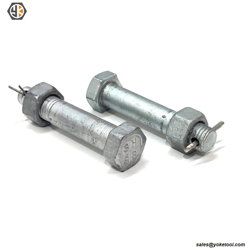 3/4" Hex Head Bolt | Hot Dip Galvanized | 18,300 lbs Tensile | Utility Fasteners