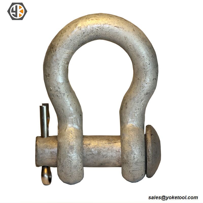 Power Fitting Forged Anchor Shackle U type for Overhead Line