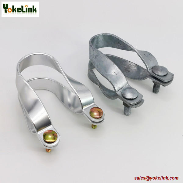 Galvanized Steel Greenhouse Cross Connectors 2-1/2"X1-3/8" Purlin Bracket